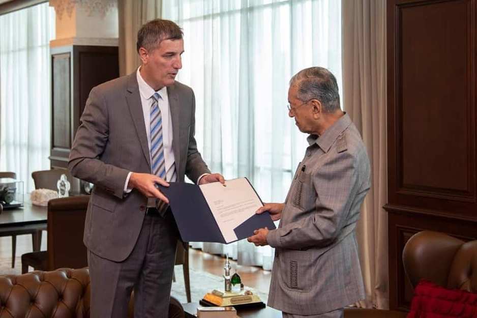 Emir Hadžikadunić i Mahatir Muhamed