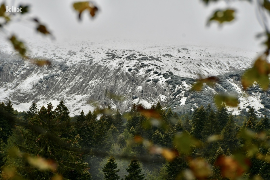 Snijeg na Bjelašnici (Foto: I. Š./Klix.ba)