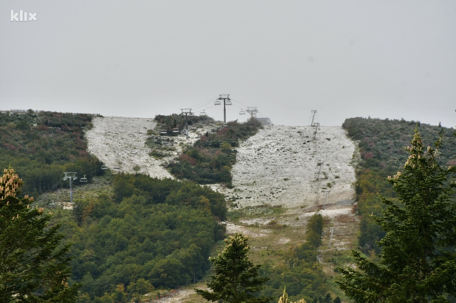 Snijeg na Bjelašnici (Foto: I. Š./Klix.ba)