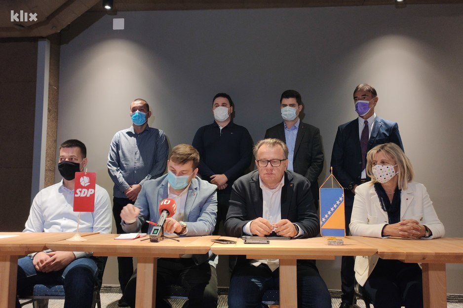 Skup SDP-a u Jablanici (Foto: G. Š./Klix.ba)