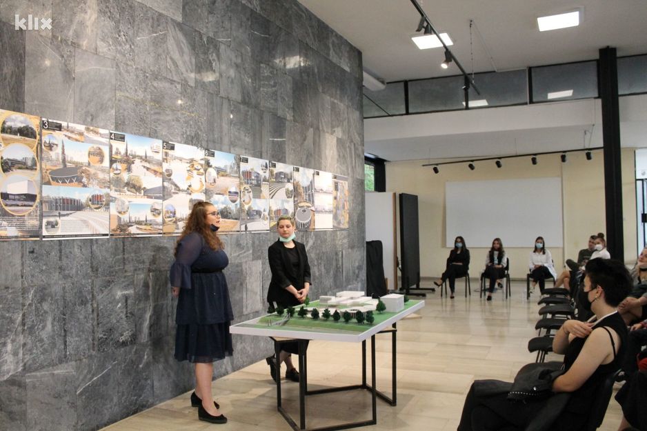 Prezentacija projekta uređenja prostora između Zemaljskog i Historijskog muzeja u Sarajevu (Foto: Ema Idrizović)