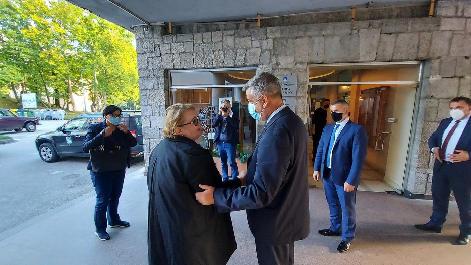 Bisera Turković posjetila Bihać (Foto: Ministarstvo vanjskih poslova BiH)