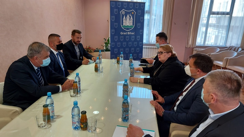Bisera Turković posjetila Bihać (Foto: Ministarstvo vanjskih poslova BiH)