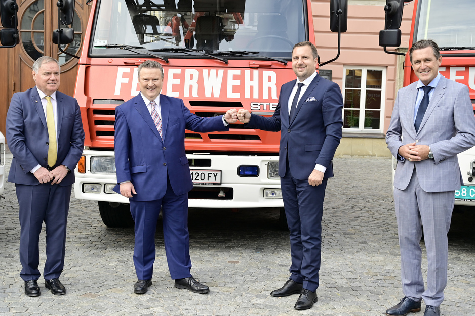 Beč donirao Sarajevu tri vatrogasna kamiona (Foto: Eurocomm-PR Sarajevo)