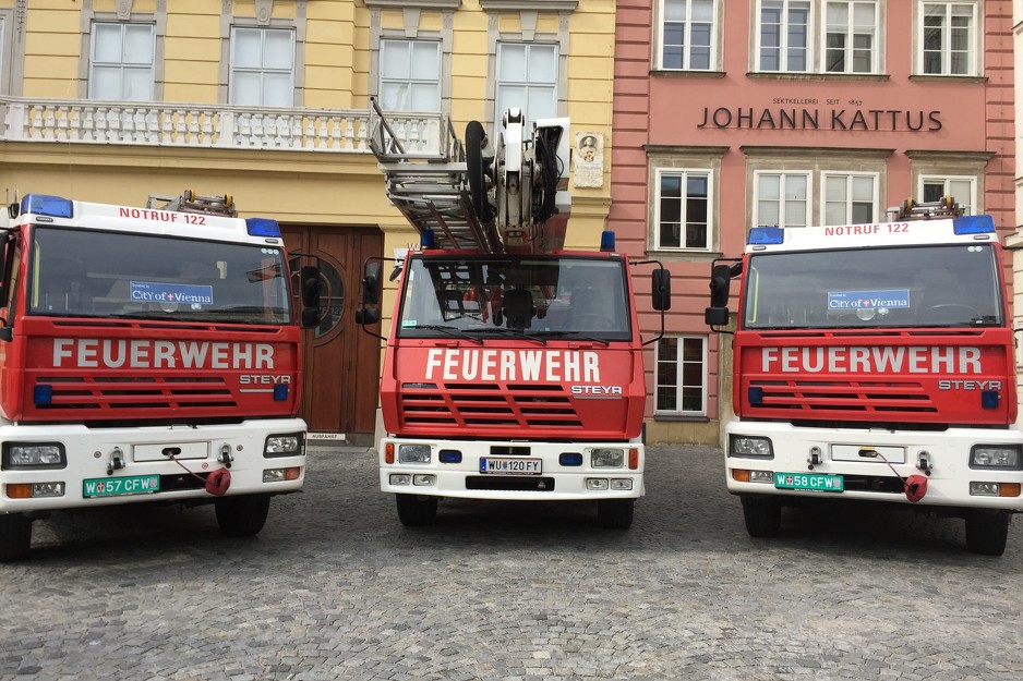 Beč donirao Sarajevu tri vatrogasna kamiona (Foto: Eurocomm-PR Sarajevo)