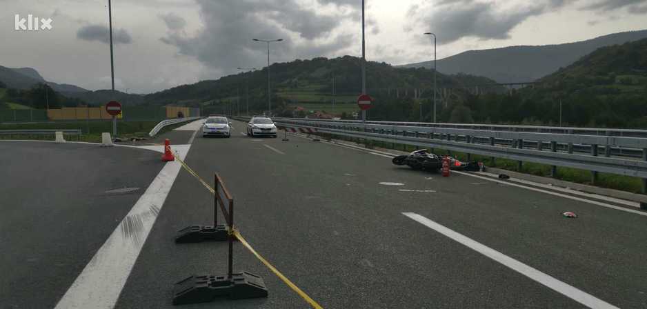 Saobraćajna nesreća u Tarčinu (Foto: Čitatelj)