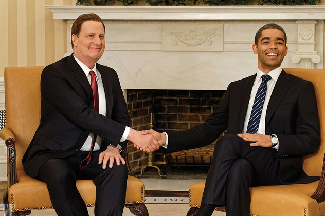 Jeff Daniels i Kingsley Ben-Adir kao Comey i Barack Obama