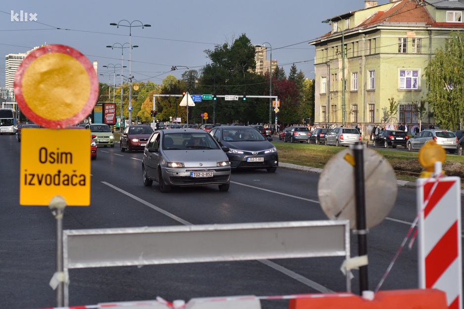 U saobraćaj puštene dvije trake kod tramvajske