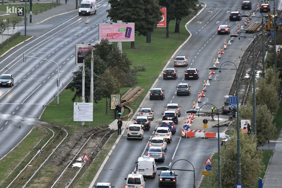 U saobraćaj puštene dvije trake kod tramvajske