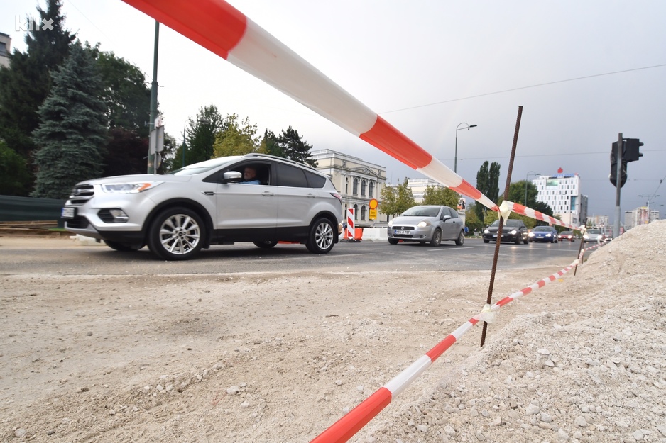 U saobraćaj puštene dvije trake kod tramvajske
