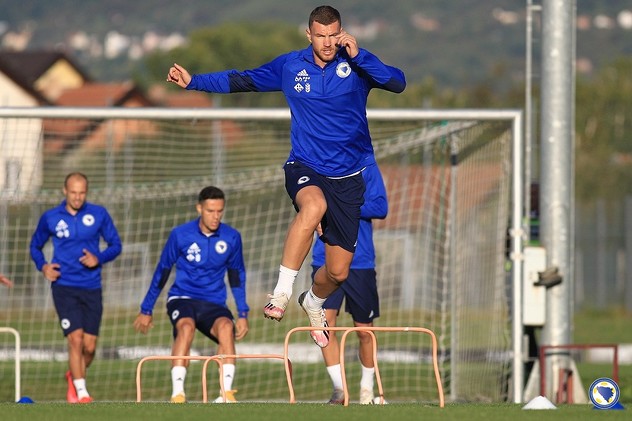 Edin Džeko (Foto: NSBiH)