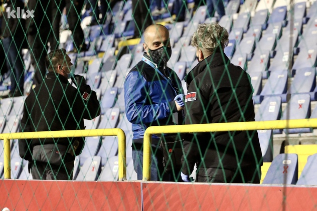 Navijači na stadionu Grbavica (Foto: D. Ć./Klix.ba)