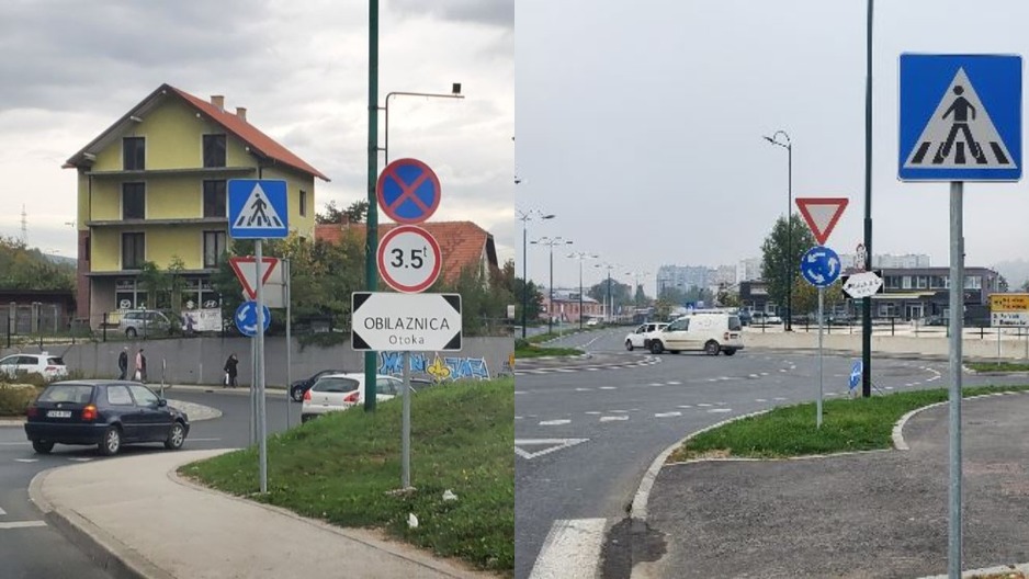 Kružni tok u Buća Potoku i Pofalićima (Foto: Osman Lindov)