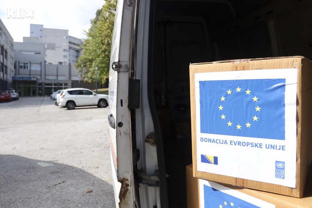 EU donacija za KCUS (Foto: D. Ć./Klix.ba)