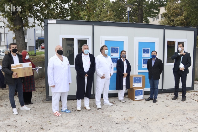 EU donacija za KCUS (Foto: D. Ć./Klix.ba)