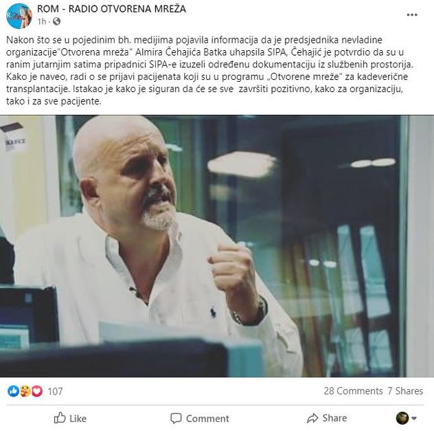 Facebook / Radio Otvorena mreža