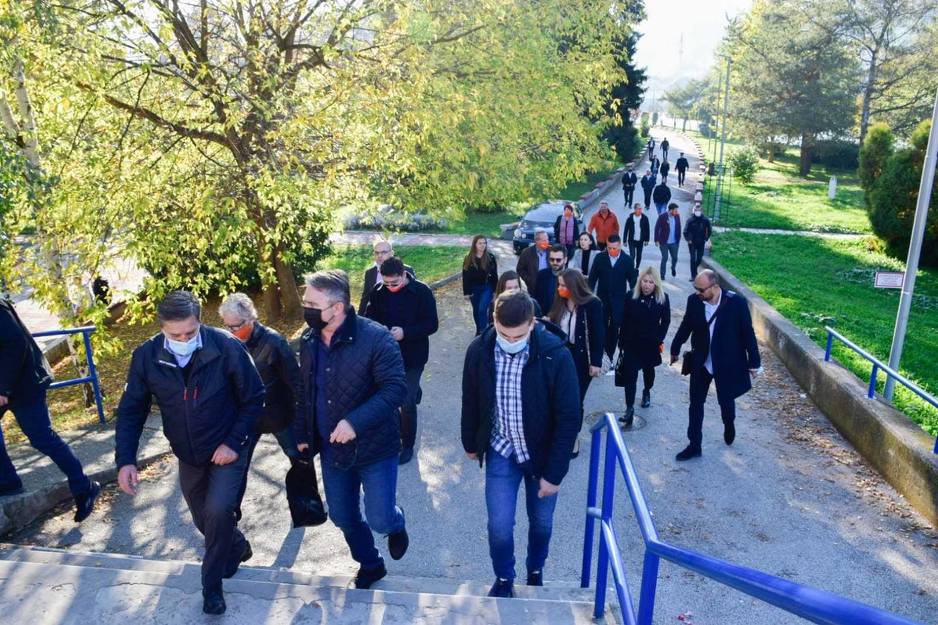 Željko Komšić posjetio Goražde (Foto: Demokratska fronta)