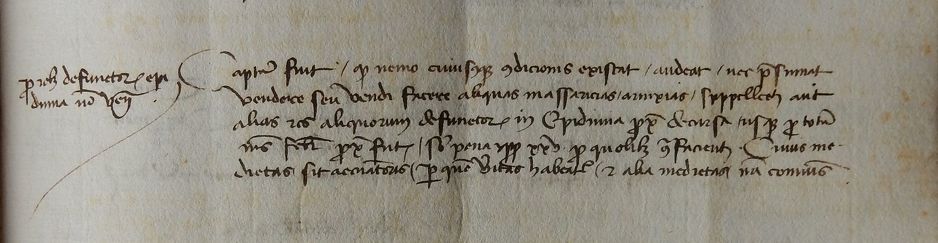 Srednjovjekovni dokument iz Dubrovačkog arhiva iz kojeg saznajemo detalje o borbi s epidemijom