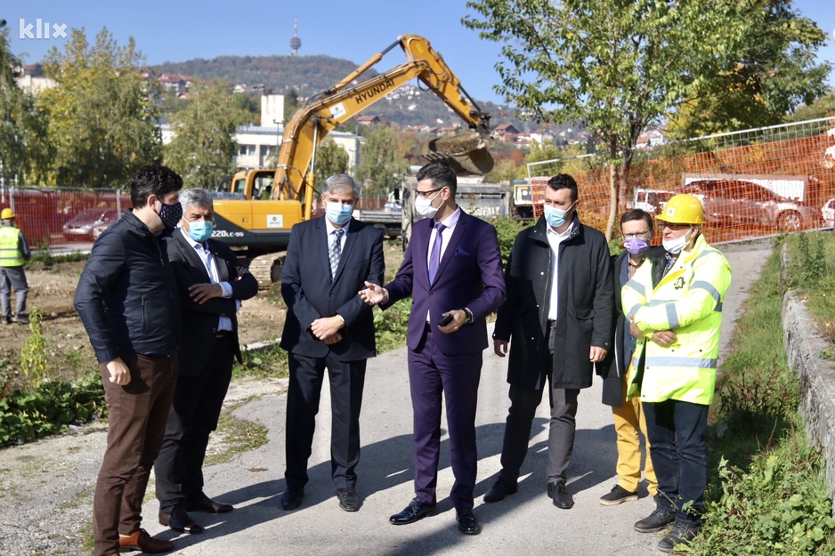 Delegacija KS obišla radove (Foto: D. Ć./Klix.ba)