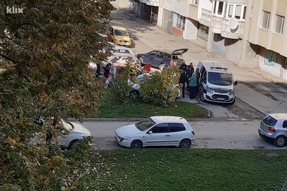 Pokušaj oštećenja bankomata se dogodio u naselju Slatina u Tuzli (Foto: Čitatelj)