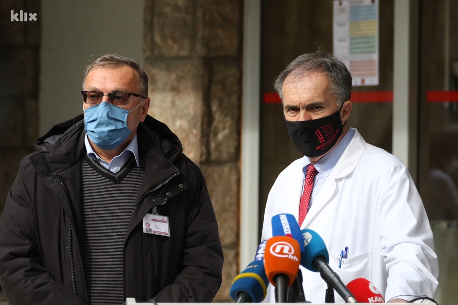 Dragan Stevanović i Ednan Drljević (Foto: D. Ć./Klix.ba)