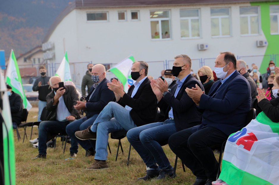 Na skupu prisustvovali aktuelni načelnik Ilidže i predsjedavajući Skupštine KS-a Mirza Čelik (Foto: SDA Ilidža)