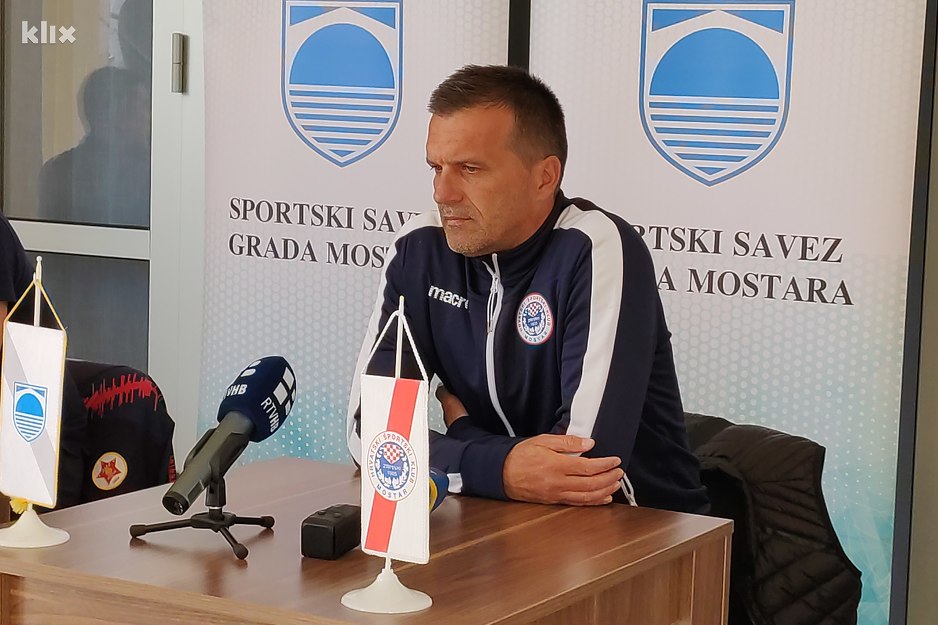 Mario Ivanković: Znamo da svaka utakmica nosi tri boda, a derbi duplo, ako ne i troduplo (Foto: G. Š./Klix.ba)