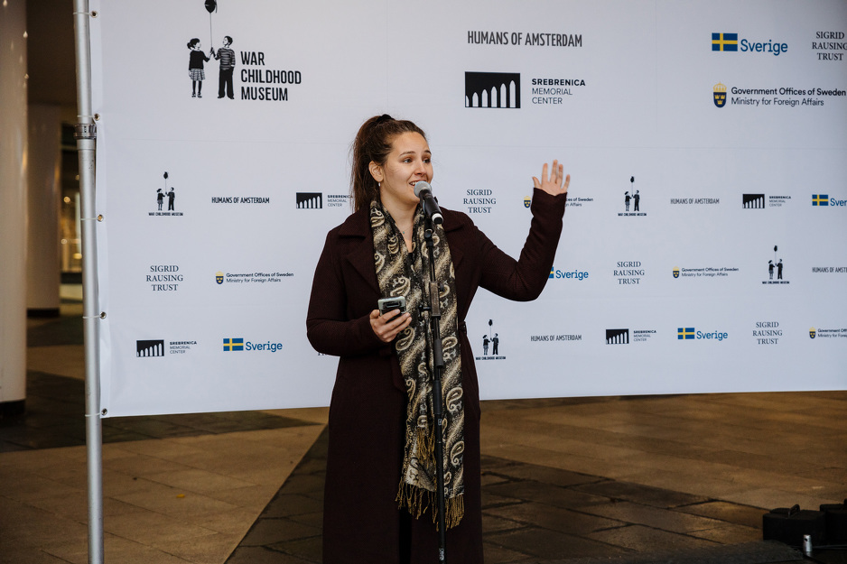 Debra Barraud govorila u susretu s preživjelima (Foto: Muzej ratnog djetinjstva)