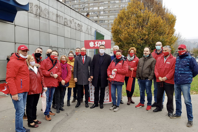 Bećirović u Novom Sarajevu (Foto: SDP)