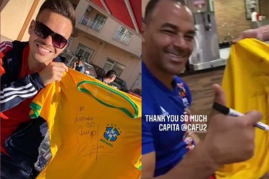 Cruz se na Instagramu zahvalio legendarnom desnom beku (Foto: Screenshot)