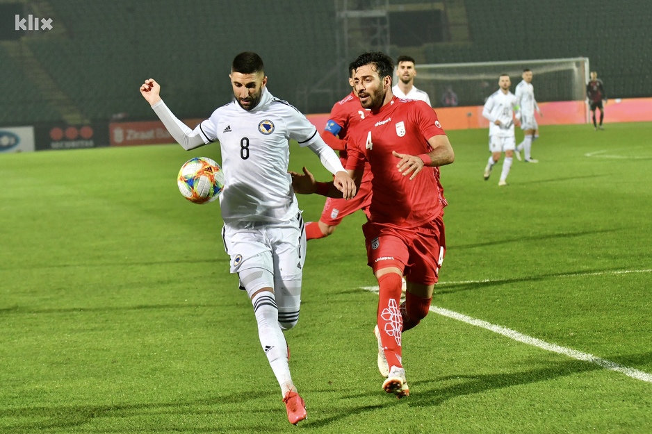 Benjamin Tatar upisao je svoj drugi nastup u dresu Zmajeva (Foto: D. S./Klix.ba)