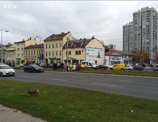 Nesreća na Dolac Malti (Foto: Čitatelj)