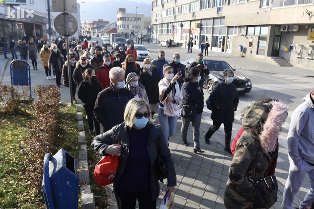 Protest u Hadžićima zbog ubistva Jasmina Berovića (Foto: D. Ć./Klix.ba)