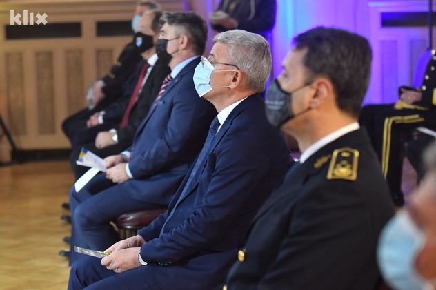 Željko Komšić, Šefik Džaferović i Senad Mašović (Foto: T. S./Klix.ba)