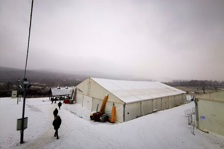 Teški uslovi u kampu Lipa (Foto: IOM)