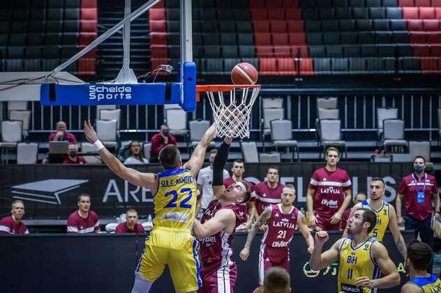 Reprezentacija BiH je u sjajnoj utakmici savladala Latviju za plasman na Eurobasket (Foto: FIBA)