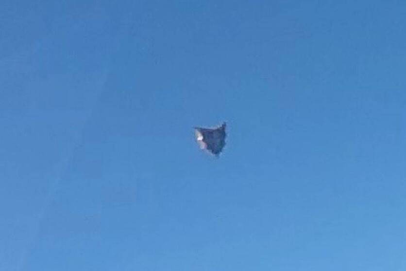 Uvećana fotografija iz kabine