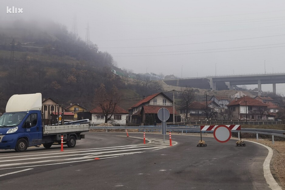 Ulaz na autocestu kod naplatnog mjesta Zenica sjever (Foto: E. M./Klix.ba)