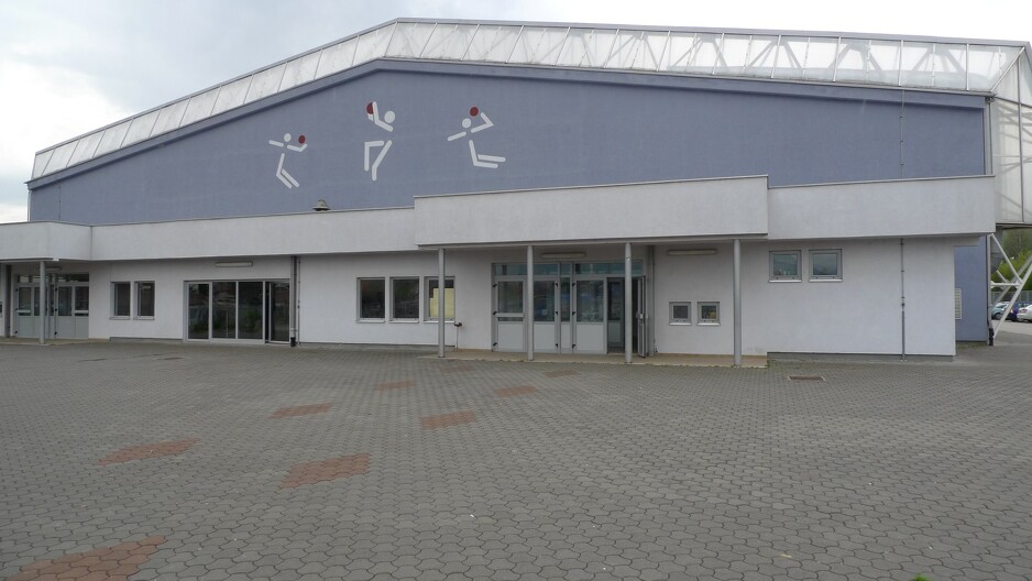 Sportska dvorana u kojoj je smještena Covid ambulanta u Vitezu