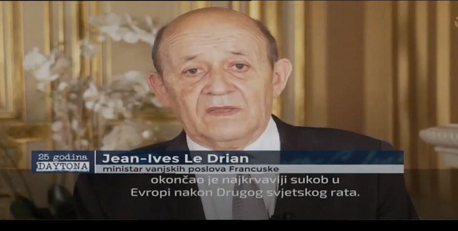 Jean-Ives Le Drian/Screenshot