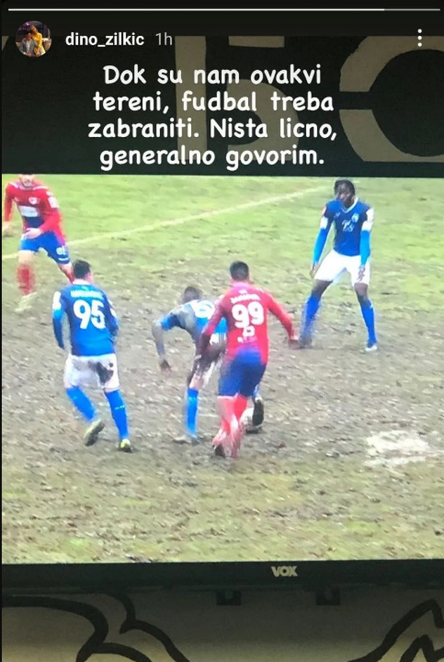 Story koji je objavio Ziljkić (Foto: Instagram)