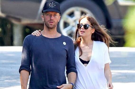 Chris Martin i Dakota Johnson
