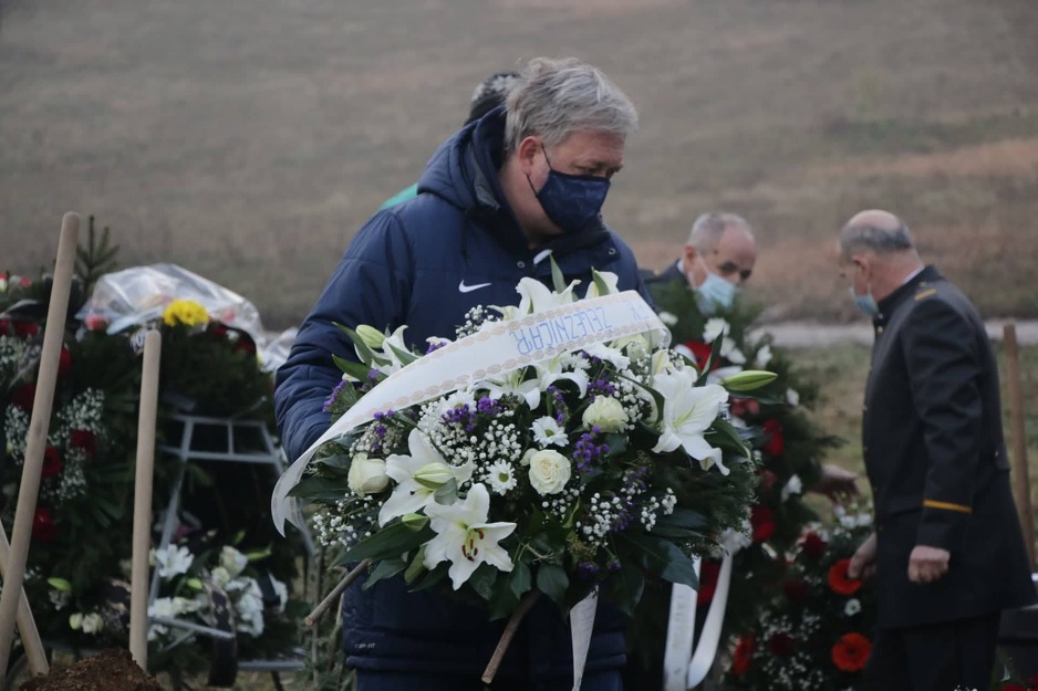 Sahrani prisustvovao i Amar Osim (Foto: FK Željezničar)
