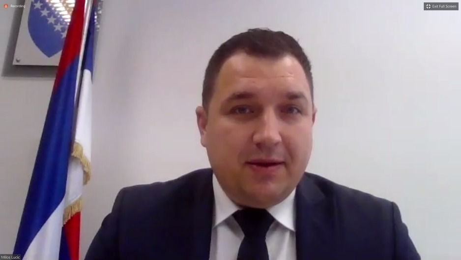 Ministar Miloš Lučić