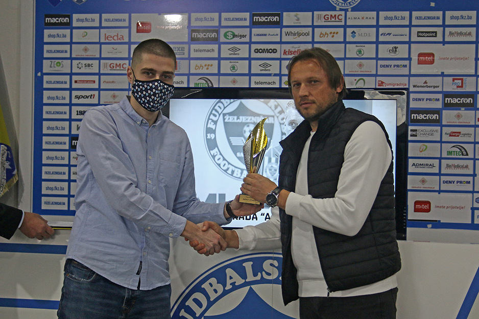 Damir Džubur i Samir Bekrić (Foto: fkzeljeznicar.ba)