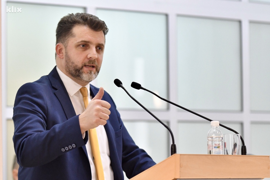 Admir Katica, budući ministar unutrašnjih poslova (Narod i pravda) (Foto: D. S./Klix.ba)