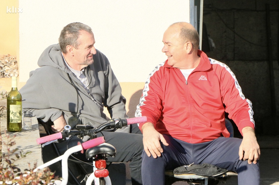 Zdeno Šimić i Tomislav Banić skupa proslavljaju Božić (Foto: A. K./Klix.ba)
