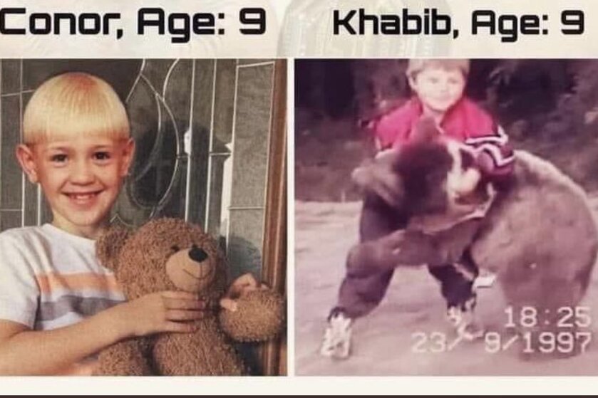 Conor i Habib kao devetogodišnjaci (Foto: Twitter)
