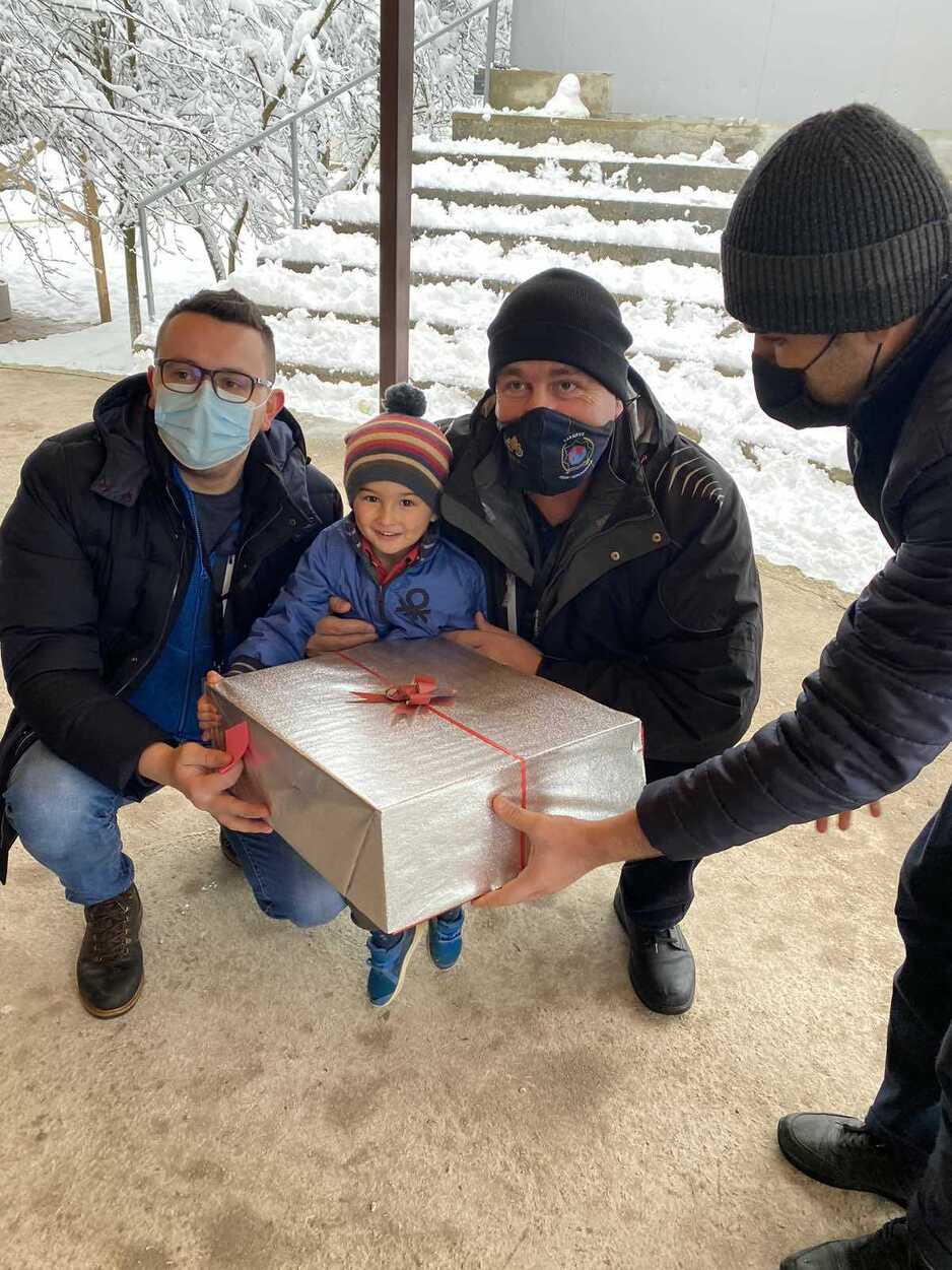 Najveća satisfakcija nakon podjele paketića su dječiji osmjesi