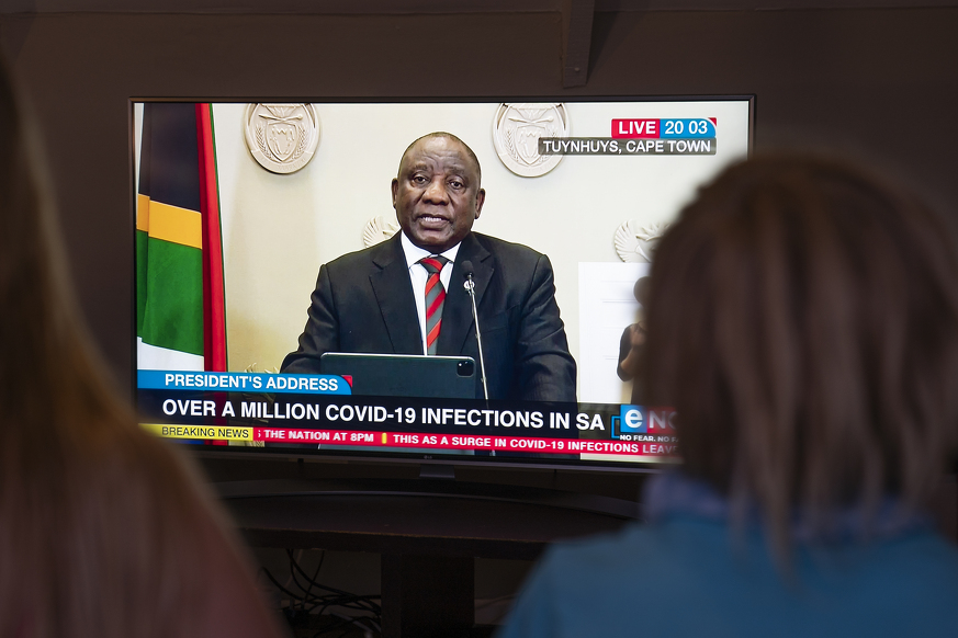Cyril Ramaphosa se obratio naciji (Foto: EPA-EFE)